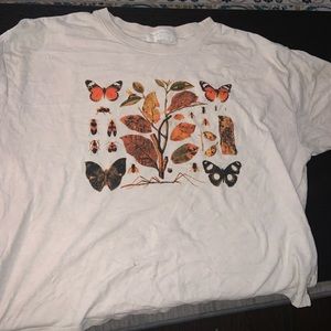 butterfly crop top